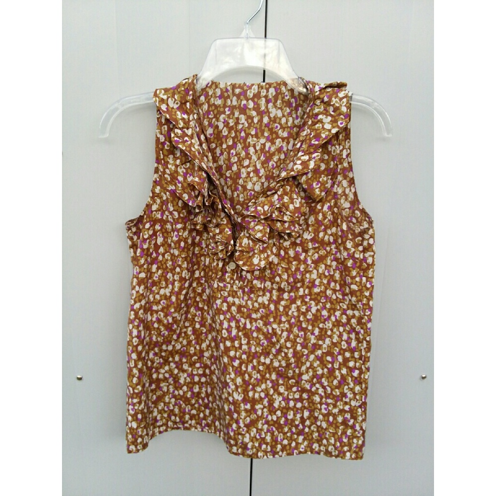 J. Crew 100% Silk Top